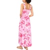 image:imageVince Camuto Womens Sleeveless Square Neck Tiered Maxi DressRaspberr Sorbet