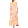 image:imageVince Camuto Womens Sleeveless Square Neck Tiered Maxi DressTangerine