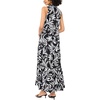 image:imageVince Camuto Womens Sleeveless VNeck Tiered Maxi DressRich Black