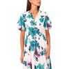 image:imageVince Camuto Womens Split Neck Puff Sleeve Maxi DressJungle