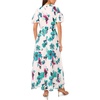 image:imageVince Camuto Womens Split Neck Puff Sleeve Maxi DressJungle
