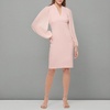 image:imageVince Camuto Womens Stretch Crepe Bodycon Dress with Chiffon Balloon SleevesBlush