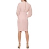 image:imageVince Camuto Womens Stretch Crepe Bodycon Dress with Chiffon Balloon SleevesBlush