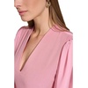image:imageVince Camuto Womens Stretch Crepe Bodycon Dress with Chiffon Balloon SleevesMauve