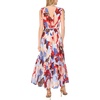image:imageVince Camuto Womens Tie V Neck Maxi DressAiry Blue