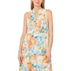 image:imageVince Camuto Womens V Neck Sleeveless Tiered Maxi DressCool Peach
