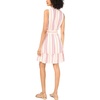image:imageVince Camuto Womens V Neck Smocked Waist Mini DressTangerine