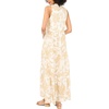 image:imageVince Camuto Womens VNeck Sleeveless Maxi Tier DressCamel