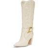 Rich Cream Wide Calf