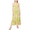 image:imageVince Camuto Womens Challis Smocked Back Challis Maxi DressShell Pink