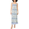 image:imageVince Camuto Womens Floral Thick Strap Maxi DressOpulent Blue