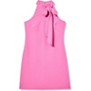 image:imageVince Camuto Womens Sleeveless Halter Tie Neck Shift Mini DressPeony