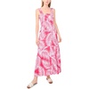 image:imageVince Camuto Womens Sleeveless Square Neck Tiered Maxi DressRaspberry Sorbet