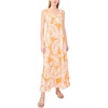 image:imageVince Camuto Womens Sleeveless Square Neck Tiered Maxi DressTangerine