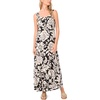 image:imageVince Camuto Womens Thick Strap Printed Maxi DressRich Black