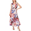 image:imageVince Camuto Womens Tie V Neck Maxi DressAiry Blue