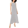 image:imageVince Camuto Womens Zig Zag Back Keyhole Sleeveless Maxi DressRich Black