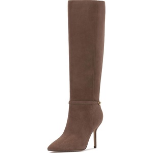 image:imageVince Camuto Mirtha Ankle Link Knee High BootToasted Taupe Suede