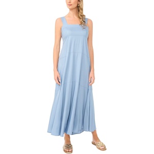 image:imageVince Camuto Womens Four Tier Square Neck Maxi DressLake Breeze