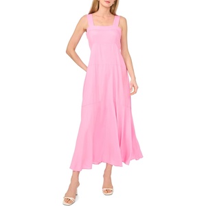 image:imageVince Camuto Womens Four Tier Square Neck Maxi DressPlush Pink