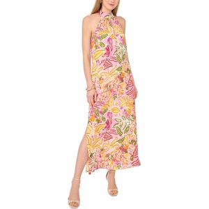 image:imageVince Camuto Womens Halter Tie Back Maxi DressPlush Pink