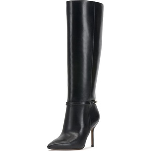 image:imageVince Camuto Womens Mirtha2Black Leather Wide Calf