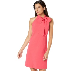 image:imageVince Camuto Womens Sleeveless Halter Tie Neck Shift Mini DressWatermelon