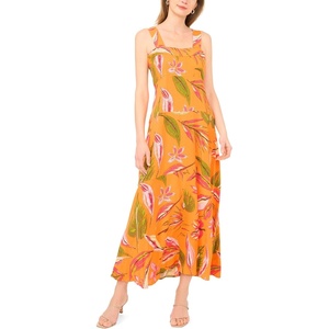 image:imageVince Camuto Womens Smocked Back Maxi DressExuberance