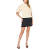 image:imageVince Camuto Button Front Bubble Sleeve TopAntique White