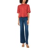 image:imageVince Camuto Button Front Bubble Sleeve TopFireside