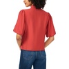 image:imageVince Camuto Button Front Bubble Sleeve TopFireside