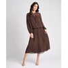 image:imageVince Camuto Circular Midi Pullon SkirtRich Chocolate