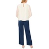 image:imageVince Camuto Gathered Crew Neck Long Sleeve BlouseToasted Ivory