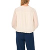 image:imageVince Camuto Long Sleeve Bubble Hem with SplitNeck and Two TiesSand Drift