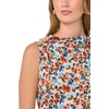 image:imageVince Camuto Womens Floral Sleeveless Knit Midi DressDenim Navy