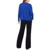 image:imageVince Camuto Womens Long Sleeve Center Front Seam Cozy SweaterCobalt Sea