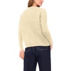 image:imageVince Camuto Womens Long Sleeve Center Front Seam Cozy SweaterCream Yellow