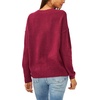 image:imageVince Camuto Womens Long Sleeve Center Front Seam Cozy SweaterFrenzy