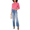 image:imageVince Camuto Womens Long Sleeve Center Front Seam Cozy SweaterRose Rococo