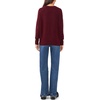 image:imageVince Camuto Womens Long Sleeve Center Front Seam Cozy SweaterWine