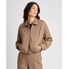 image:imageVince Camuto Womens Long Sleeve Collared Bubble Front Zip JacketFall Camel