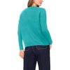 image:imageVince Camuto Womens Long Sleeve Extend Shoulder Center Facing Seam Cozy SweaterSweaterBrilliant Aqua