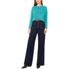 image:imageVince Camuto Womens Long Sleeve Extend Shoulder Center Facing Seam Cozy SweaterSweaterBrilliant Aqua