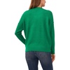 image:imageVince Camuto Womens Long Sleeve Extend Shoulder Center Facing Seam Cozy SweaterSweaterElectric Green