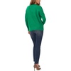 image:imageVince Camuto Womens Long Sleeve Extend Shoulder Center Facing Seam Cozy SweaterSweaterElectric Green