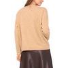 image:imageVince Camuto Womens Long Sleeve Extend Shoulder Center Facing Seam Cozy SweaterSweaterLatte Heather