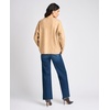 image:imageVince Camuto Womens Long Sleeve Extend Shoulder Center Facing Seam Cozy SweaterSweaterLatte Heather