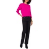 image:imageVince Camuto Womens Long Sleeve Extend Shoulder Center Facing Seam Cozy SweaterSweaterMagenta