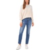 image:imageVince Camuto Womens Long Sleeve Extend Shoulder Center Facing Seam Cozy SweaterSweaterMalted