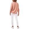 image:imageVince Camuto Womens Long Sleeve Extend Shoulder Center Facing Seam Cozy SweaterSweaterMisty Pink